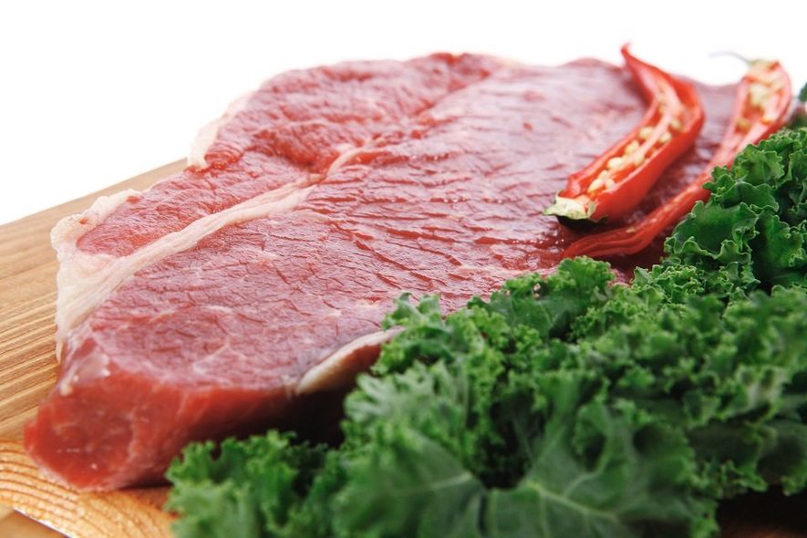 bistecca di carne fresca