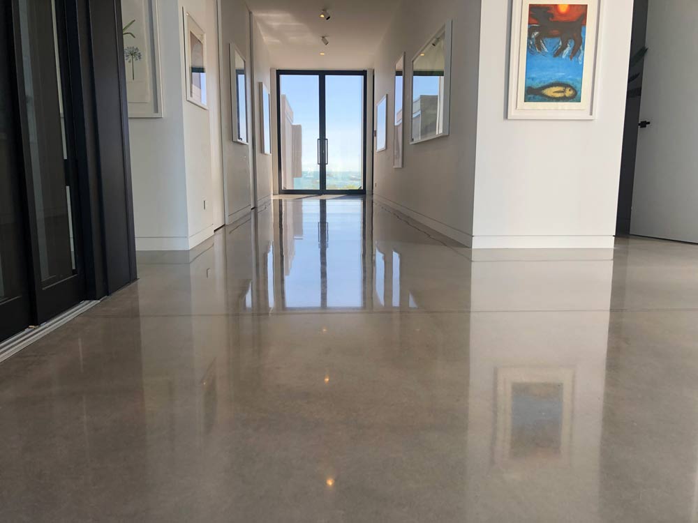 Shiny Tile With Entrance Door — Total Sealing Works Whitsundays in Cannonvale, QLD