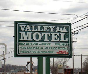 Valley Motel Sign-Motel-Pittsburgh, PA