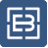 A blue square with the letter b inside of it.