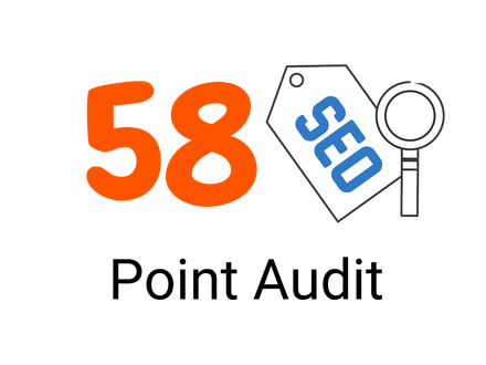 Graphic representing the 58 point audit