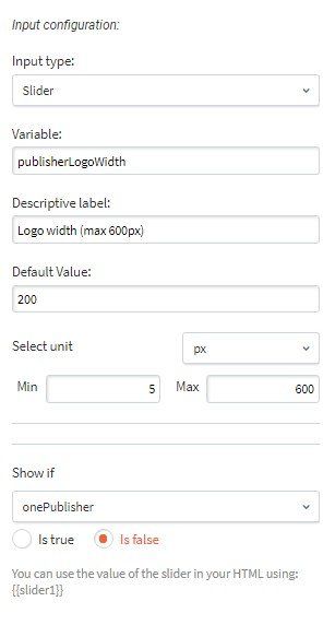 Video publisher logo dimension in video gallery widget