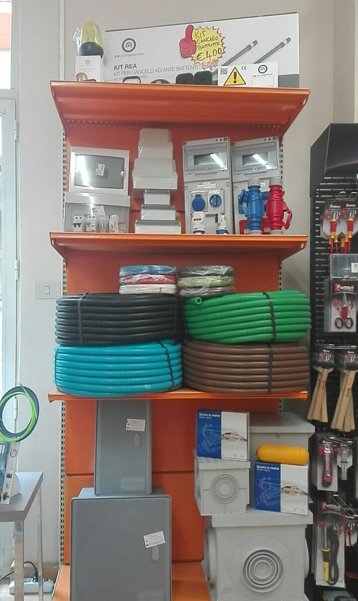 tubi e fili per impianti elettrici