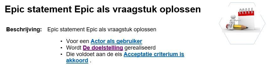 epic statements kun je genereren
