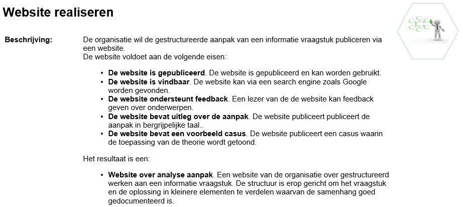het doel is te beschrijven