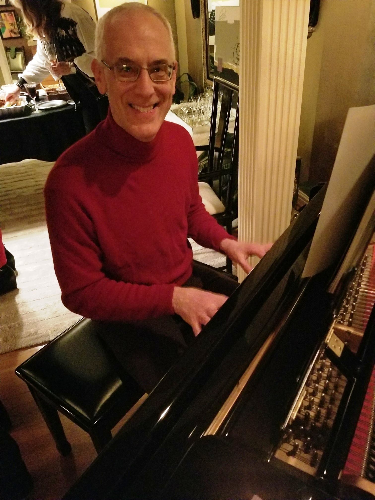 Phil Playing the Piano