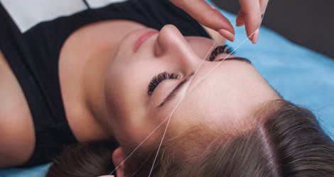 eyebrow threading
