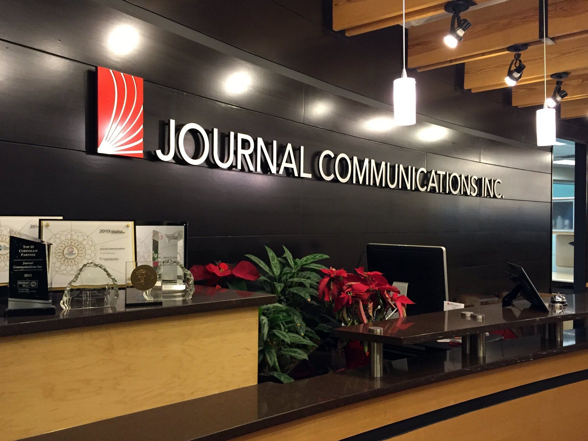 corporate signage
