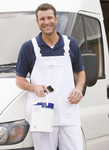 Expert arrives at one of his painting jobs in Hamilton