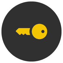 Image Of Animated Yellow Key