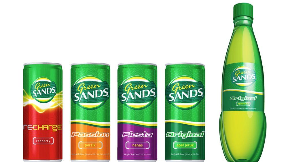 schmidt ideas, Jakarta, creative brand consultant,  brand name and  packaging for Green Sands Recharge