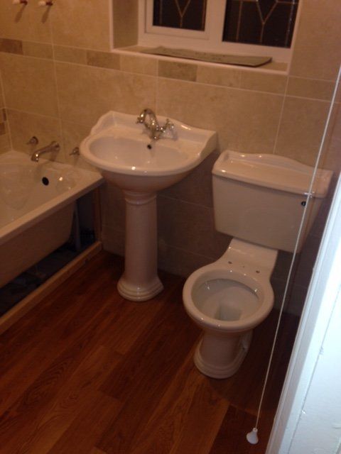 bathroom interiors