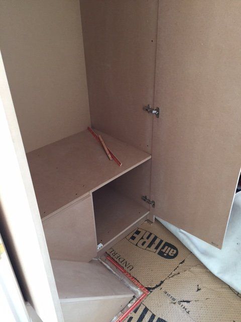 new cupboard