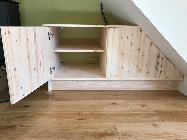wooden racks