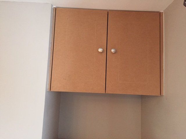 wooden cupboard