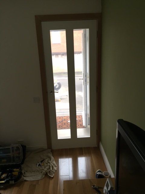 glass doors