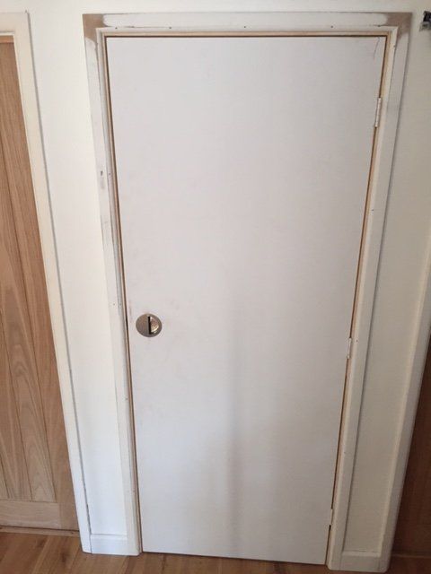 white door
