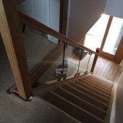 wooden steps