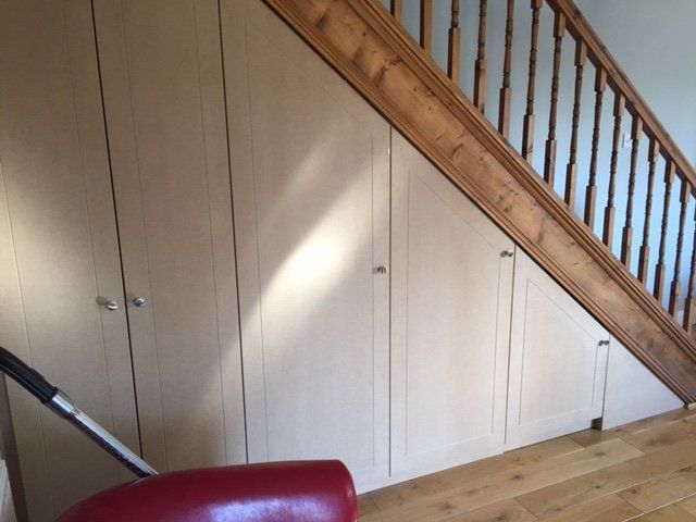 staircase storage cupboards