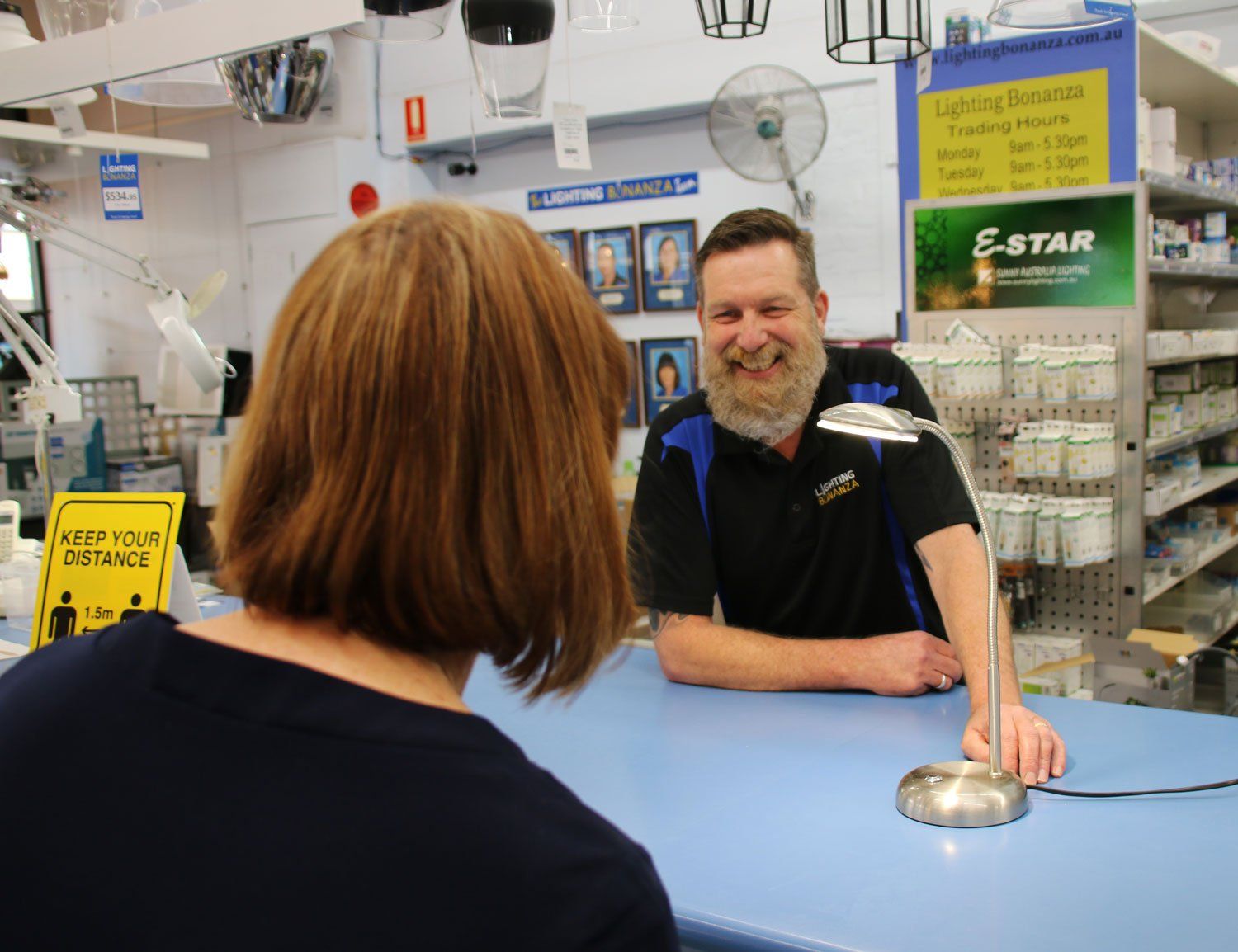 Lighting bonanza customer service and advice