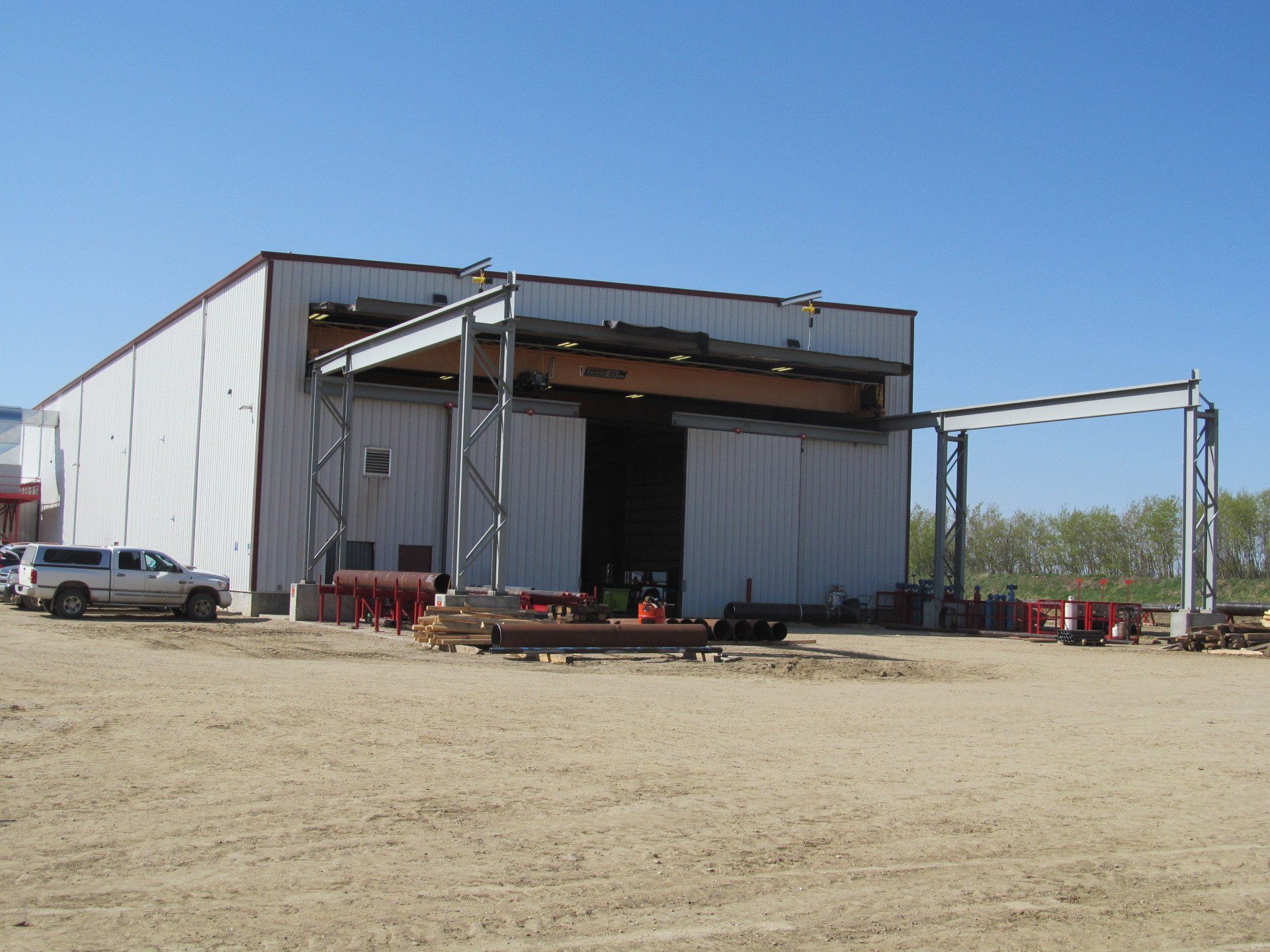 Crane Outdoor Flap Door Systems Nisku