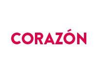 Texto “CORAZÓN” en rojo sobre fondo blanco.