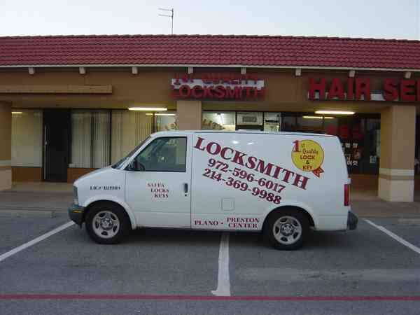 Safe Combination Changes — Service Van in Plano, TX