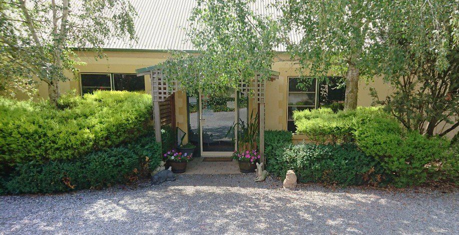 Dog and Cat Kennels Front door of longford kennels