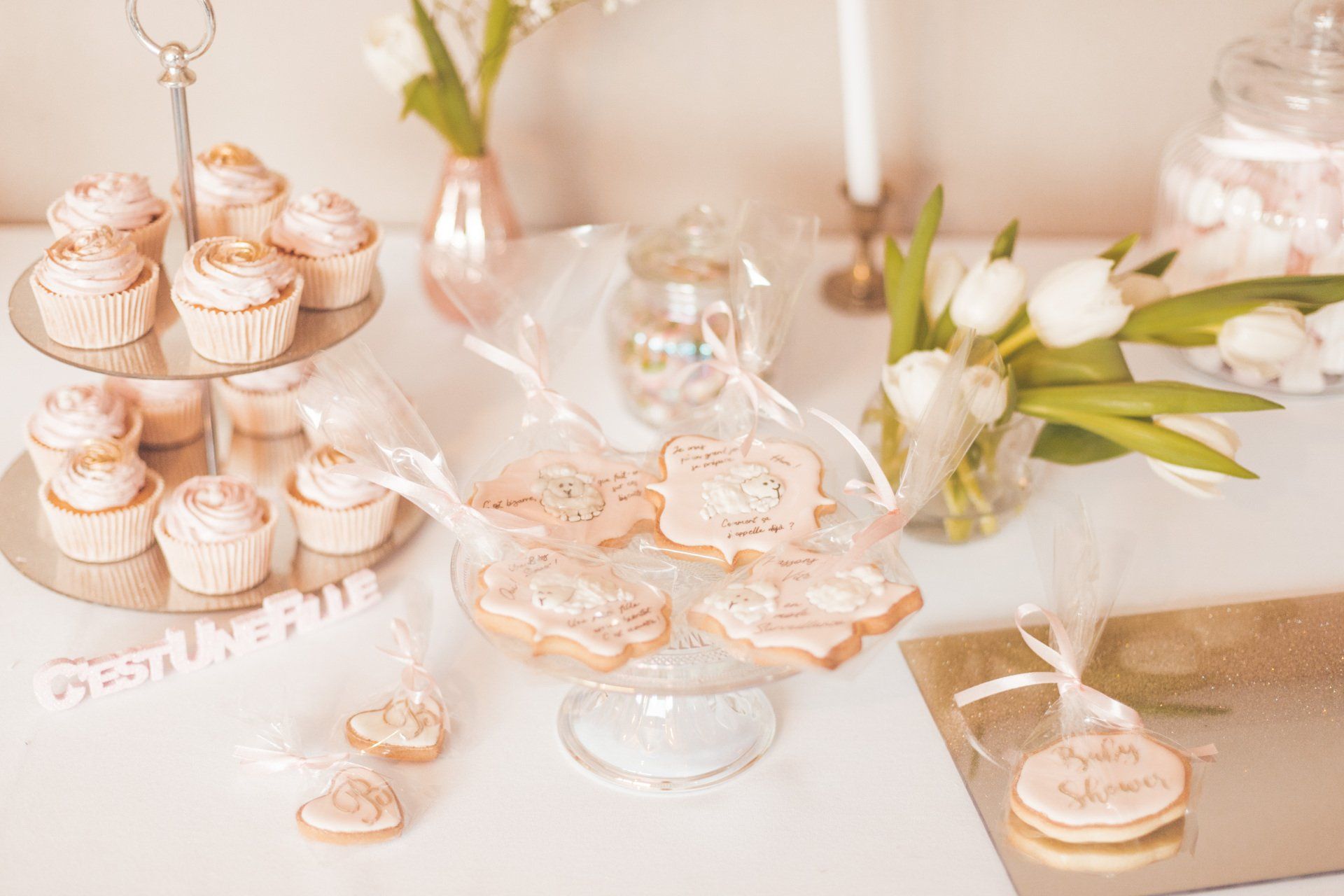 Sweet table baby shower