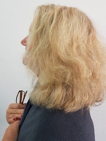 Nanokeratin Prive Salon Leatherhead Hairdressers stylist