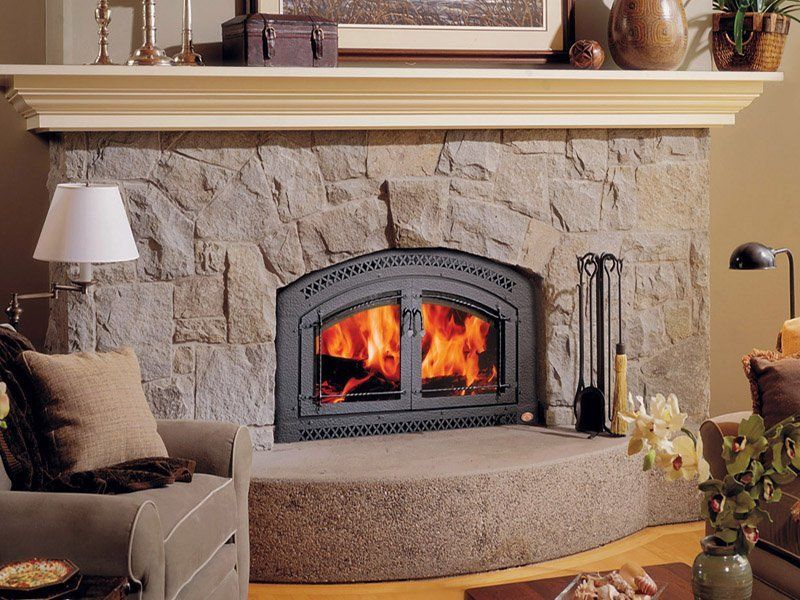 wood fireplace, FireplaceX