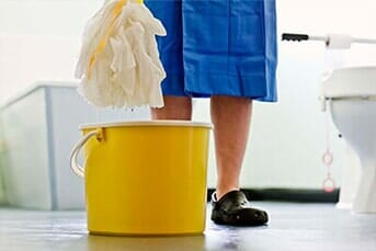 Map With Yellow Bucket — Janitorial Service in Atlanta, GA Map With Yellow Bucket — Janitorial Service in Atlanta, GA