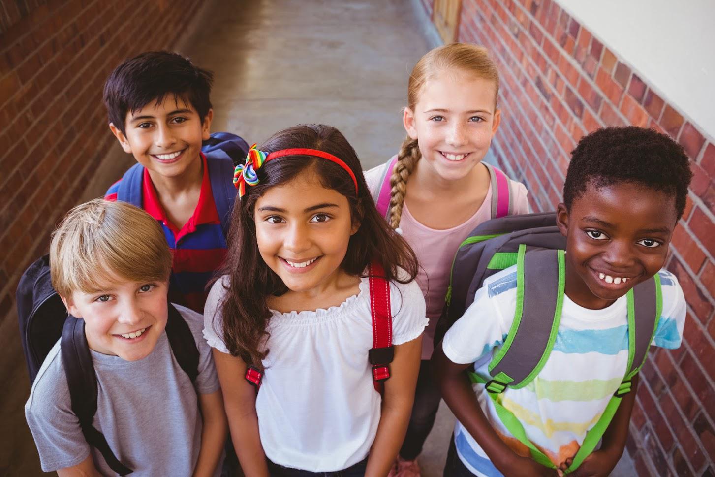Group of Smiling Children — Atlanta, GA — Janitorial Services Atlanta