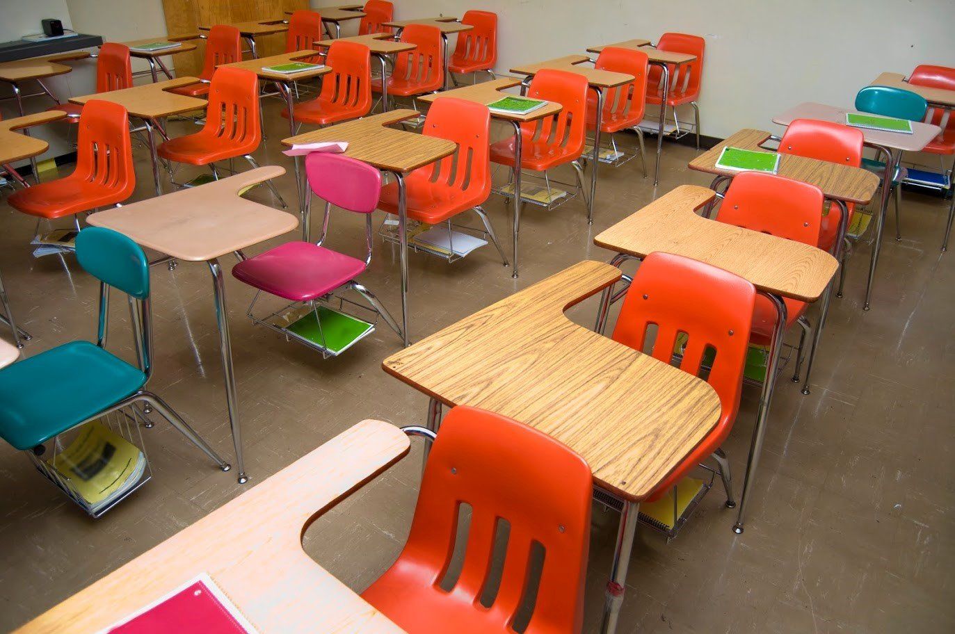 Chairs with Attached Desks  — Atlanta, GA — Janitorial Services Atlanta