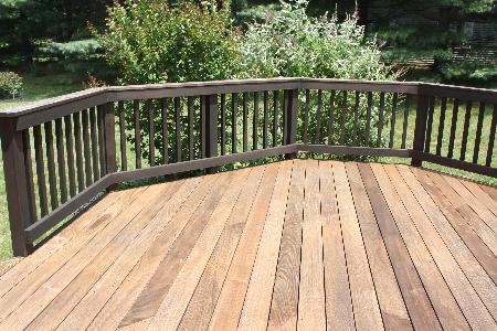 IPE Deck - After pressure washing - Maintenance Services in Kendall Park, NJ