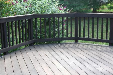 IPE Deck - Before pressure washing - Maintenance Services in Kendall Park, NJ