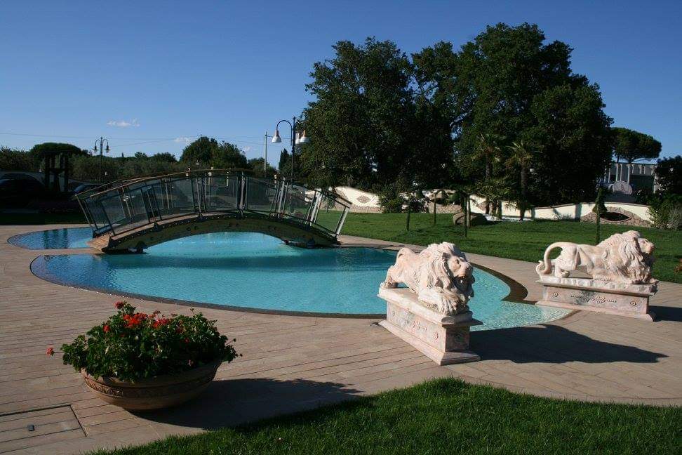 Condominium swimming pool