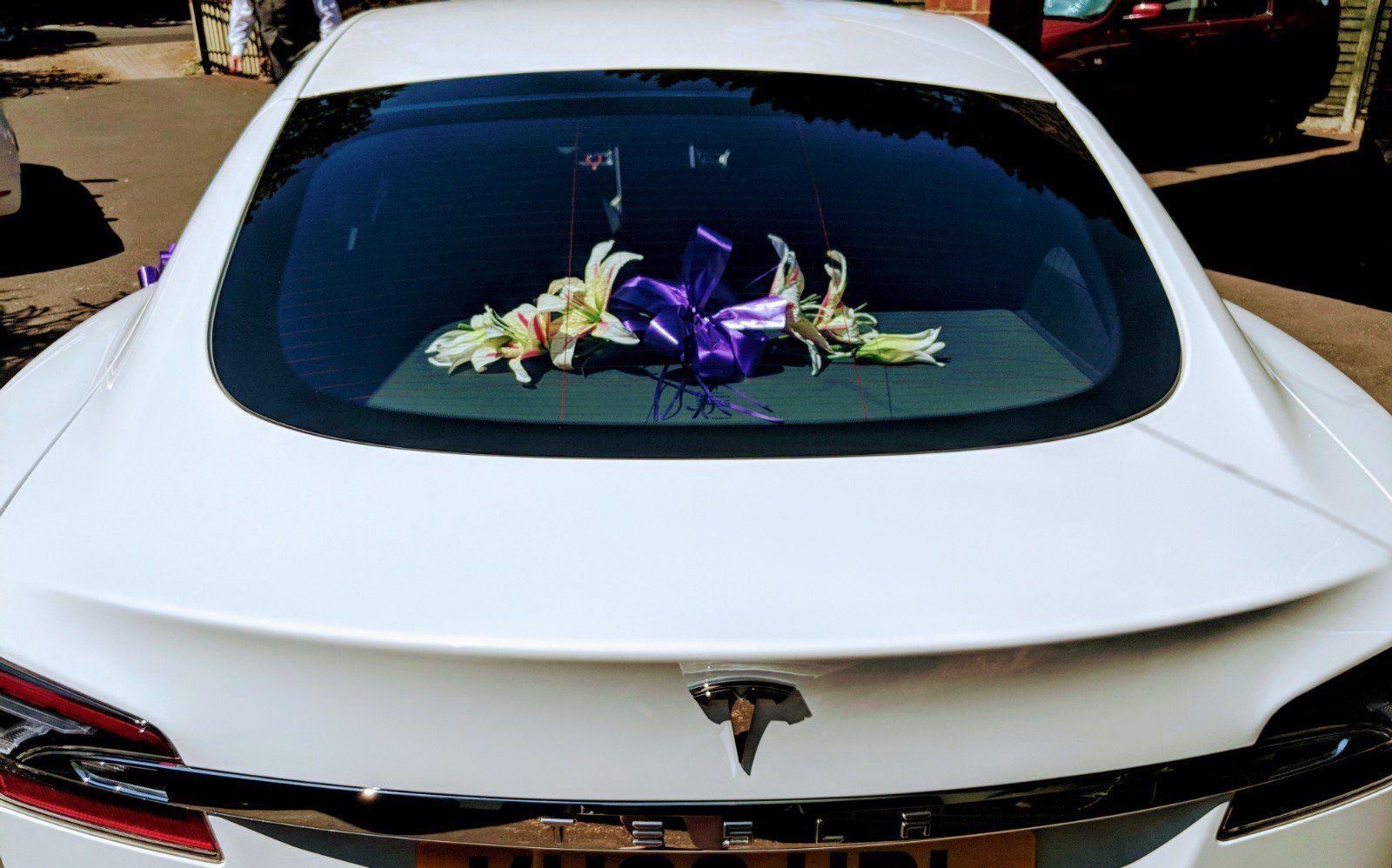 Tesla executive electric chauffeur