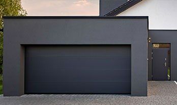 Safety Sensors Installation —Black Garage Gate in Torrance, CA Safety Sensors Installation —Black Garage Gate in Torrance, CA