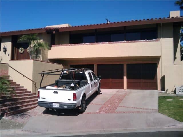 Commercial Garage Doors — Modern House With Garrage Door in Torrance, CA