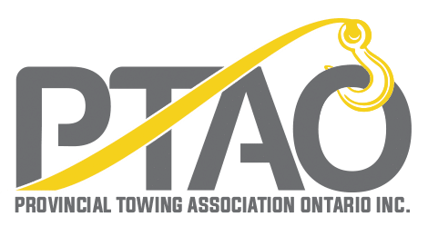The logo for the provincial towing association ontario inc.