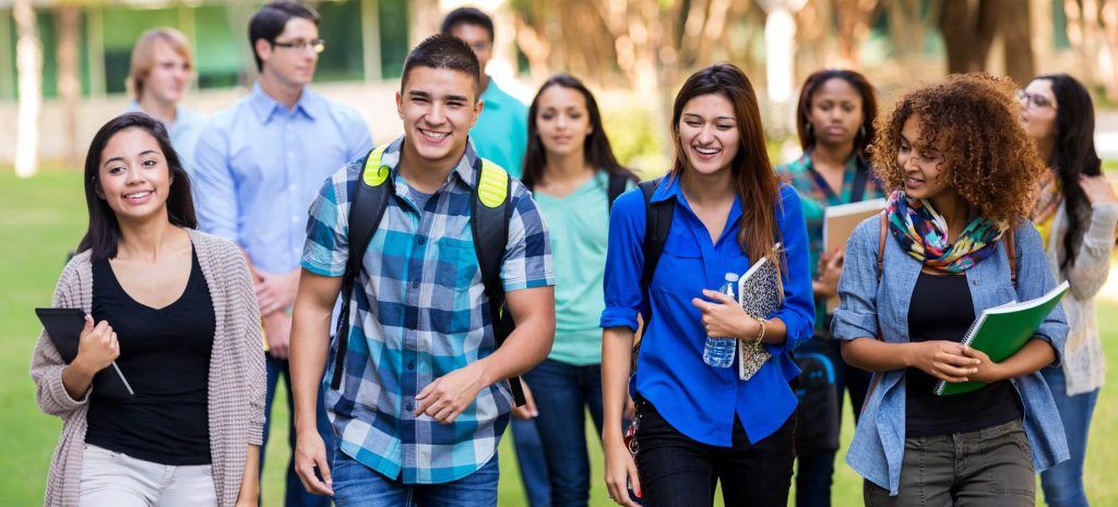 students walking-1st Realty