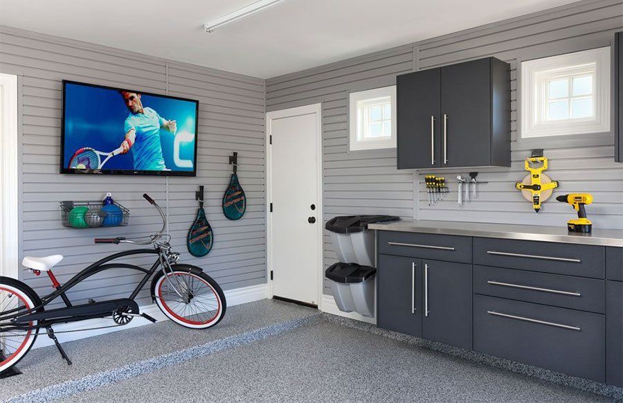 Garage Storage System Installation