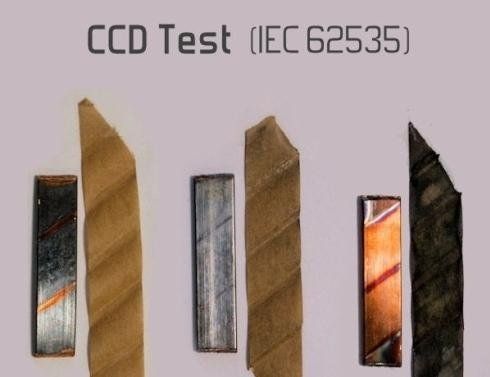 Passagem do teste TCS (Total Corrosive Sulfur)