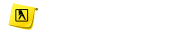 Find us on Yellow logo