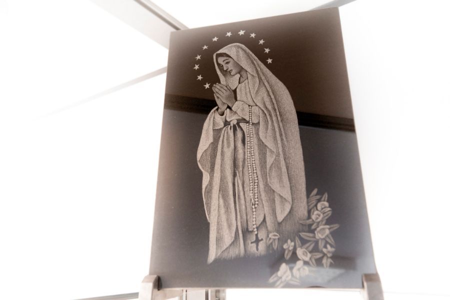 statua della Madonna