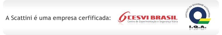 Empresa Certificada - Scattini Funilaria e Pintura Automotiva em SP
