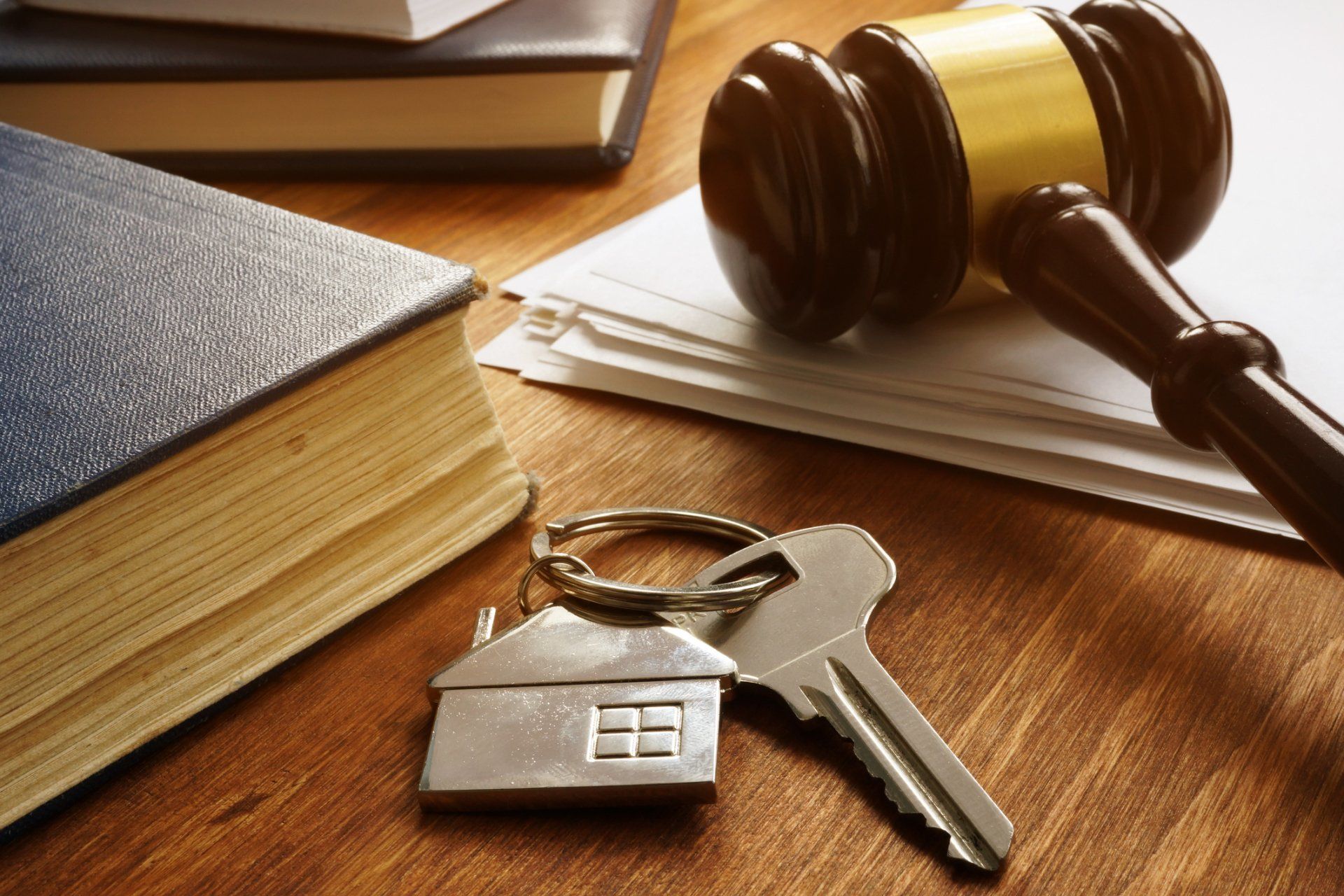 Gavel and a House Key — Naples, FL — The Law Office of Charles R. Hayes, P.A.