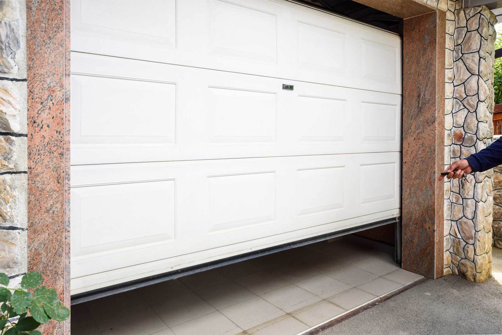 White Garage Door — Lowell, MA — Lowell Overhead Doors