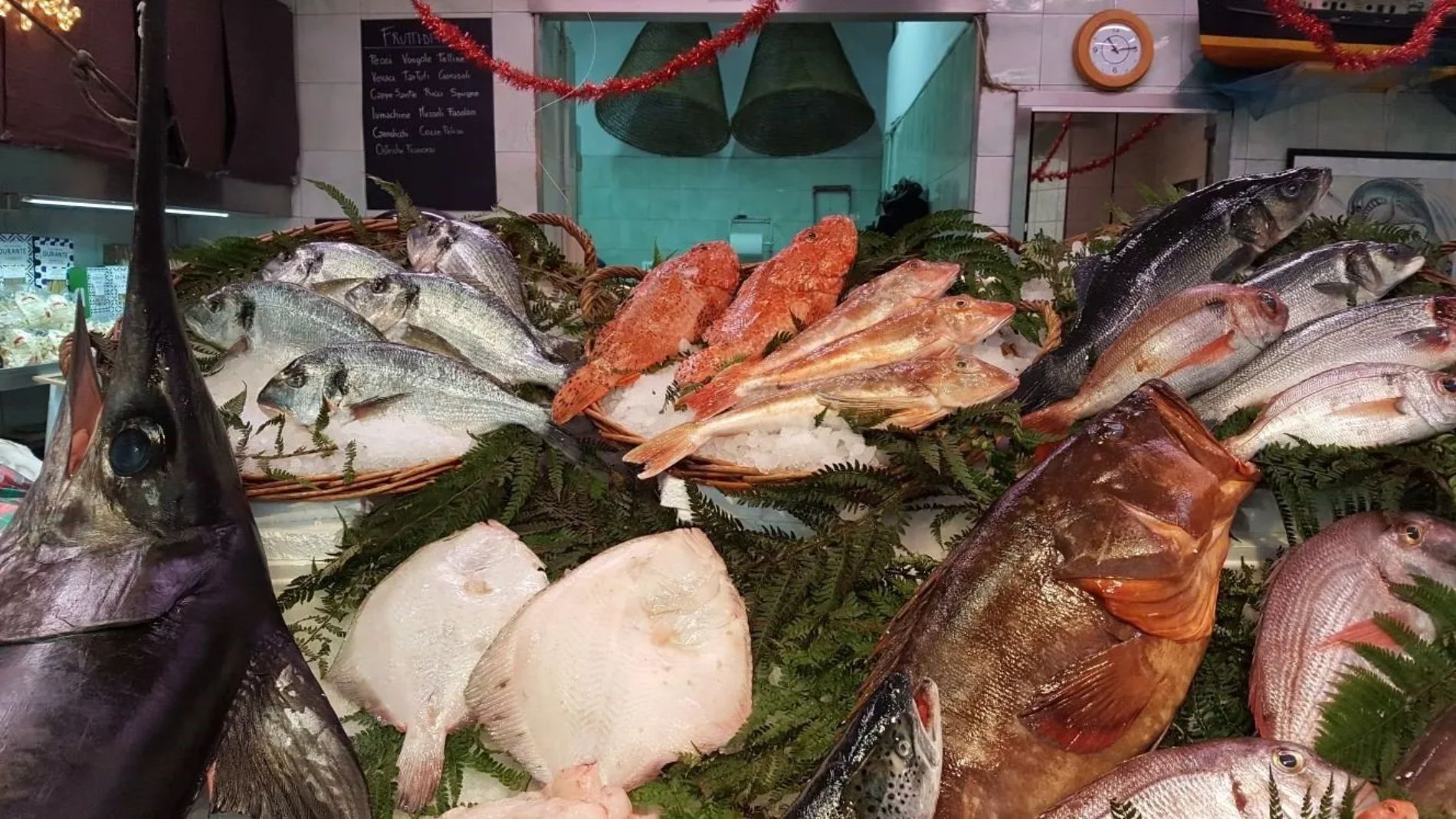 negozio di pesce fresco